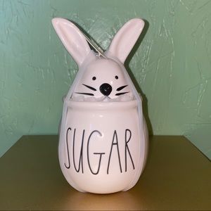 Rae Dunn Bunny Topper Sugar Canister